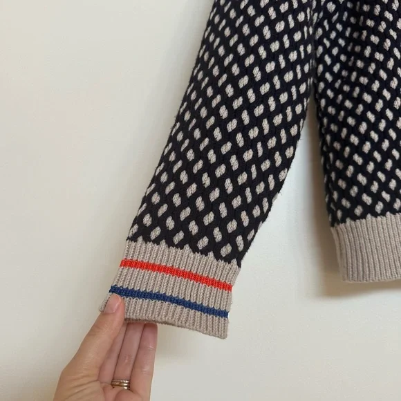 KULE Barton Cardigan in Navy Size Medium - Picture 4 of 11